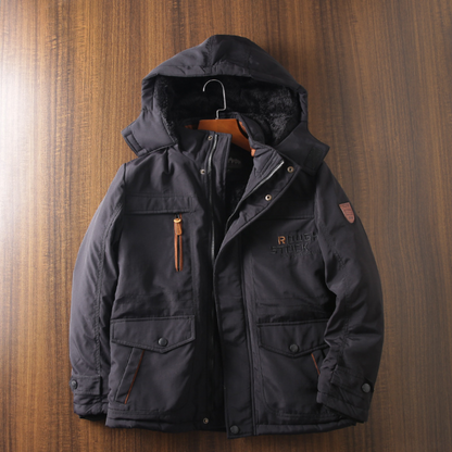Winterjas Heren Parka Winddicht Thermisch Outdoor