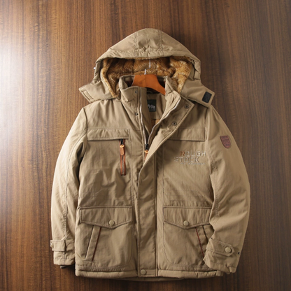 Winterjas Heren Parka Winddicht Thermisch Outdoor
