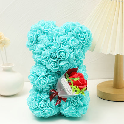 Woondecoratie Rozenbeer Kunstbloemen Tafeldecoratie