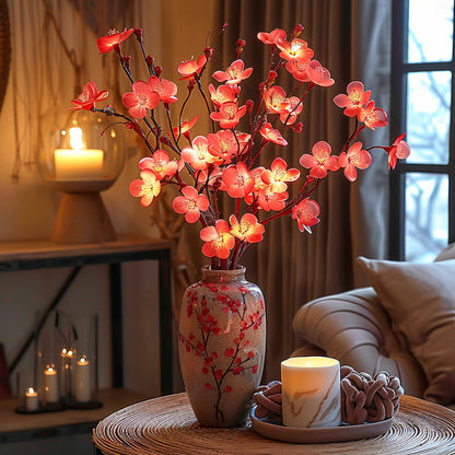 Fairy Light Olijftak & Kersenbloesem Tafellamp - Sfeervolle Natuurlijke Verlichting voor Elk Interieur
