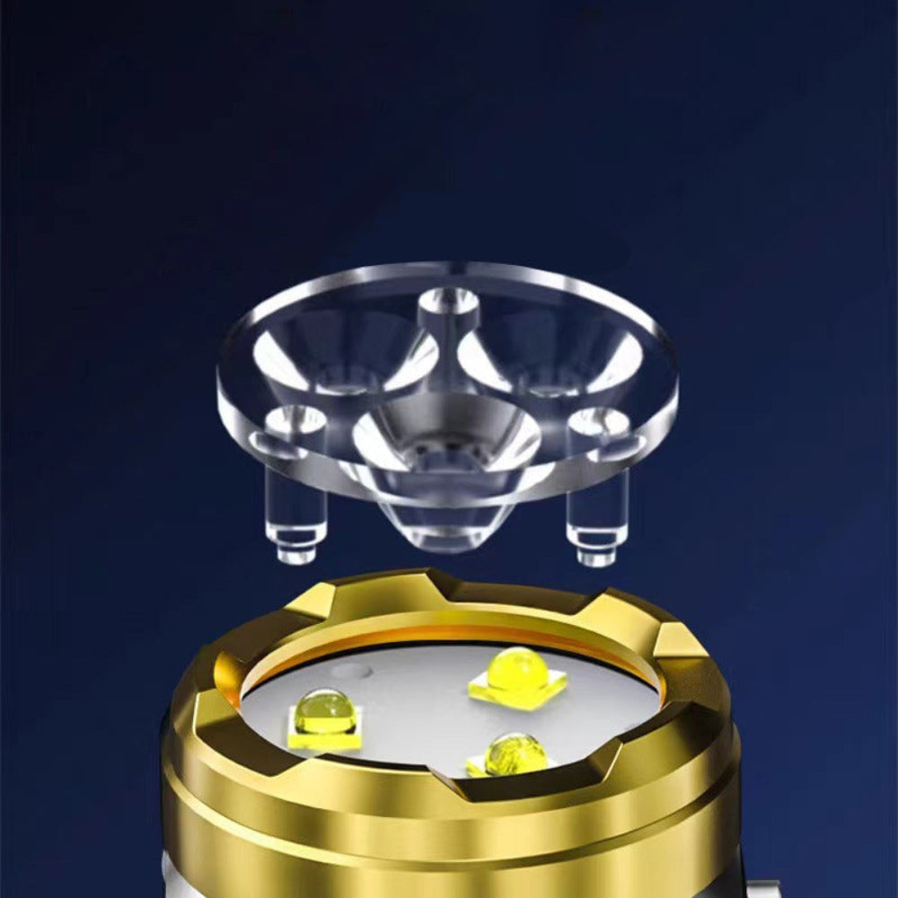 Zaklamp LED Oplaadbare Compacte Waterdichte Mini Zaklamp