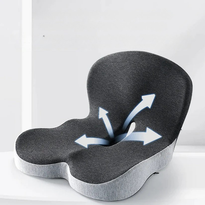 Zitkussen Ergonomisch Traagschuim Lendensteun Rugleuning