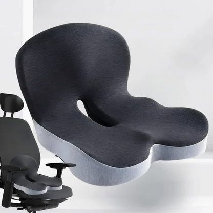 Zitkussen Ergonomisch Traagschuim Lendensteun Rugleuning