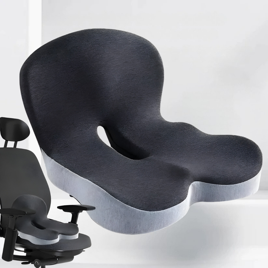 Zitkussen Ergonomisch Traagschuim Lendensteun Rugleuning