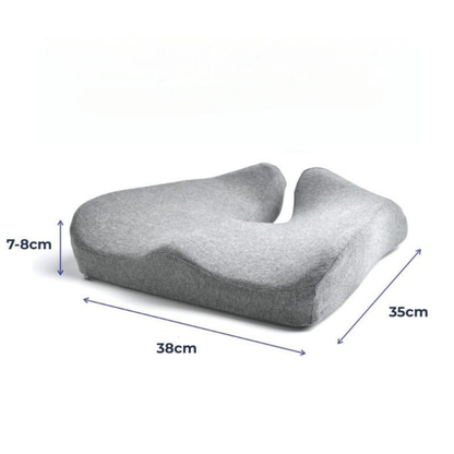 Zitkussen Orthopedisch Traagschuim Ergonomisch Stoelkussen