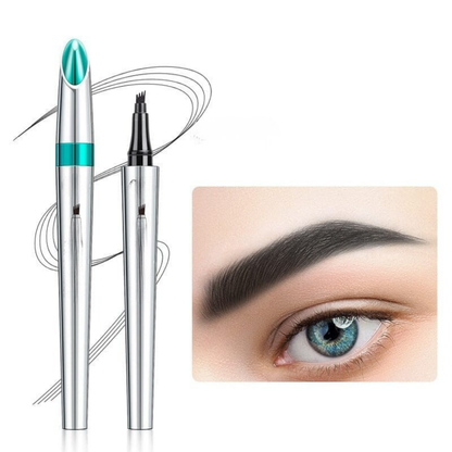 Wenkbrauw Make-up Microblading Pen 4-Punt Tip Waterdicht