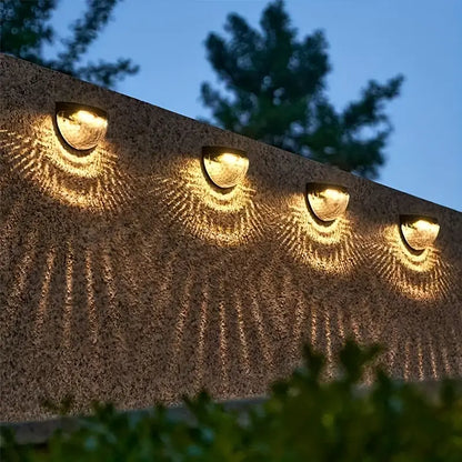 Zonne 6LED Halfrond Hek Openluchtlicht