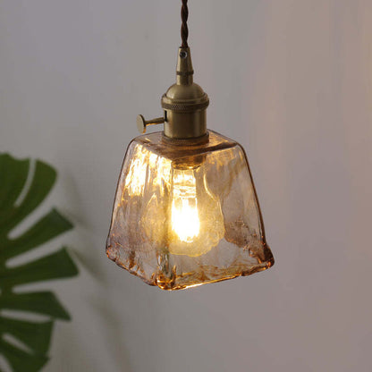 Vintage Goud Metalen Retro LED Hanglamp