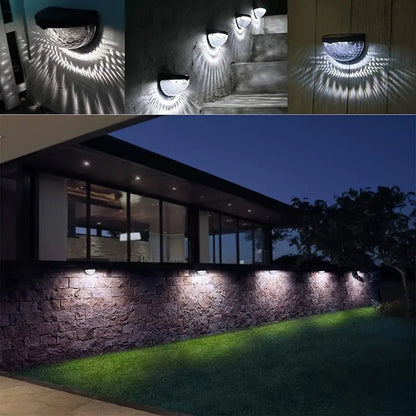 Zonne 6LED Halfrond Hek Openluchtlicht