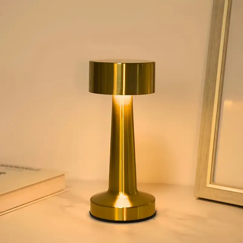 Draagbare Metalen LED Draadloze Tafellamp met Aanraakbediening