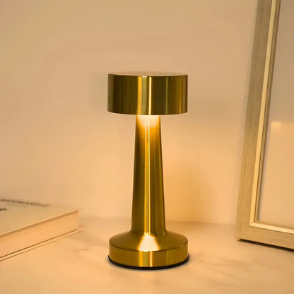 Draagbare Metalen LED Draadloze Tafellamp met Aanraakbediening