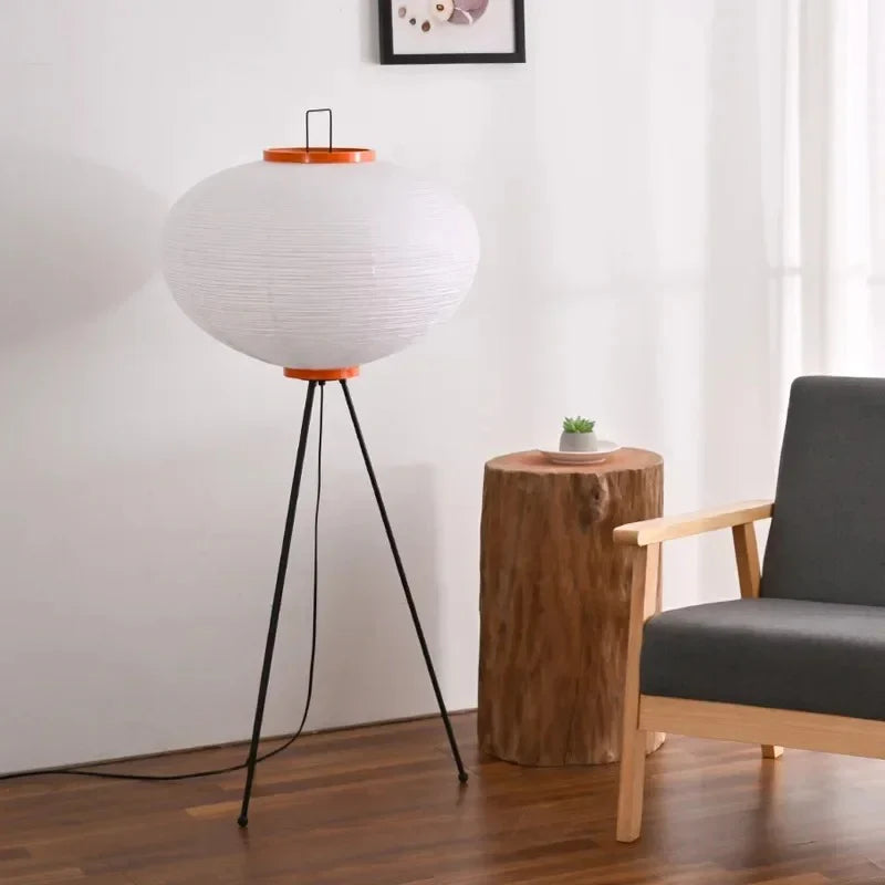 Washi Staande Lamp | Japanse Design met Zachte LED Gloed