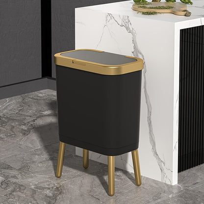 15L geurafsluitende prullenbak op poten | Modern design voor thuis