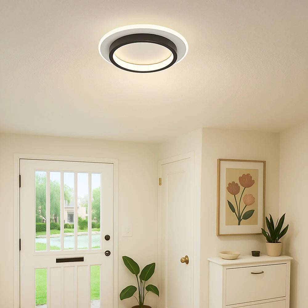 Flush Mount Metaal Acryl Ronde LED Plafondlamp