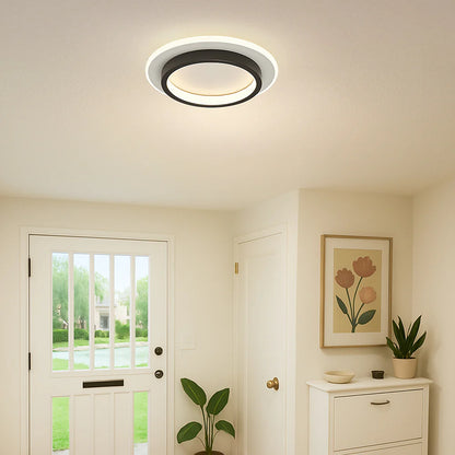 Flush Mount Metaal Acryl Ronde LED Plafondlamp