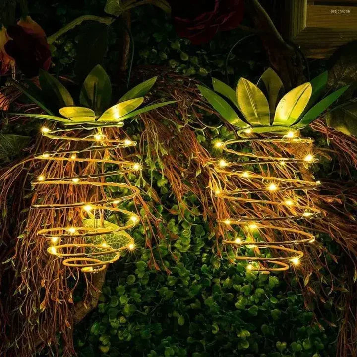 Hangende Solar Decoratieve Ananas Buitenverlamp