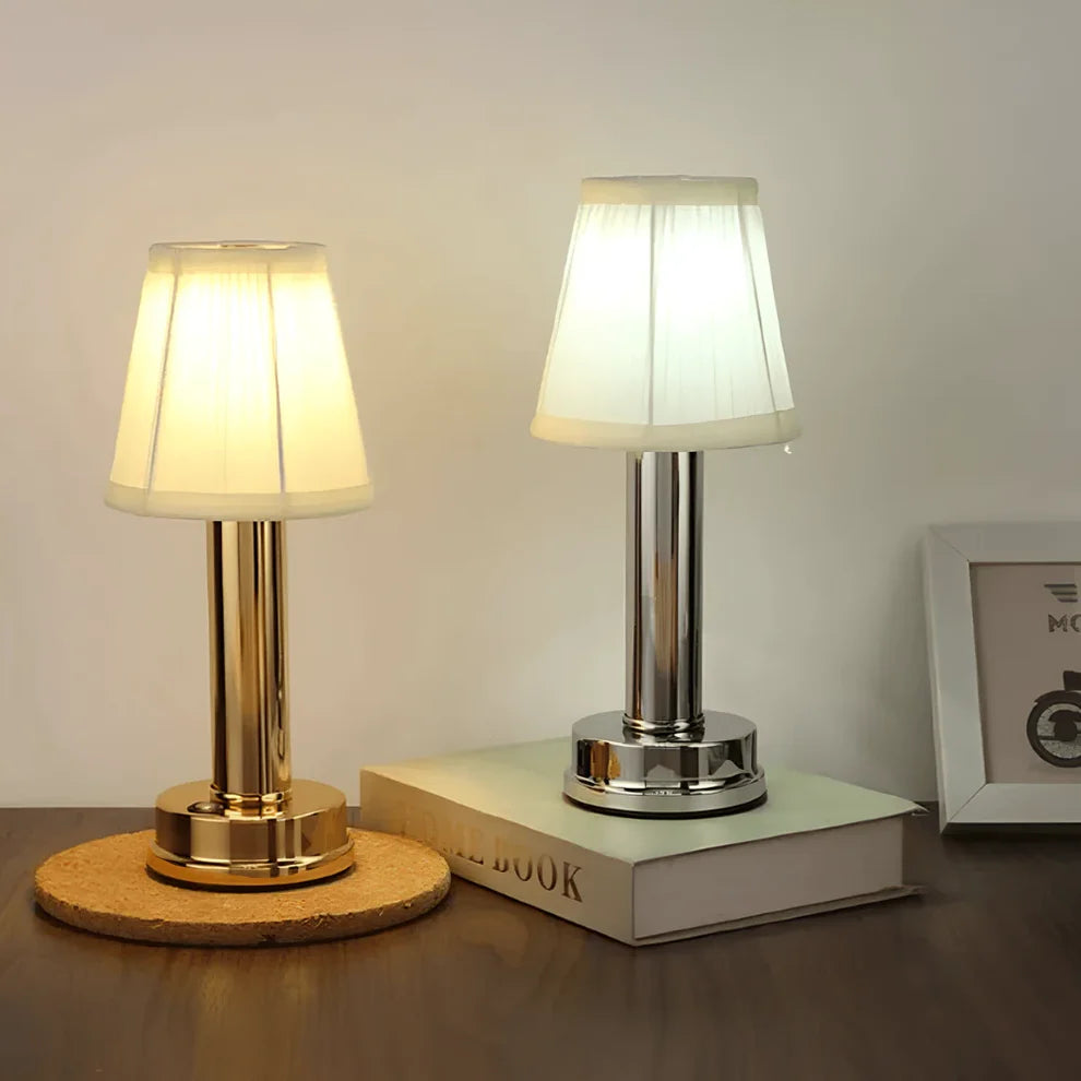 Retro Elegance Moderne Oplaadbaar Tafellamp