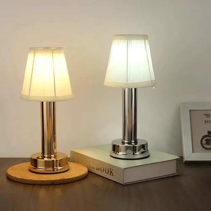 Retro Elegance Moderne Oplaadbaar Tafellamp
