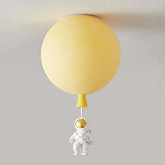 Speelse Maan en Astronaut Ontwerp LED Plafondlicht