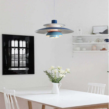 Deens Design LED Pendant Lamp – Plafondlamp met Parapluscherm