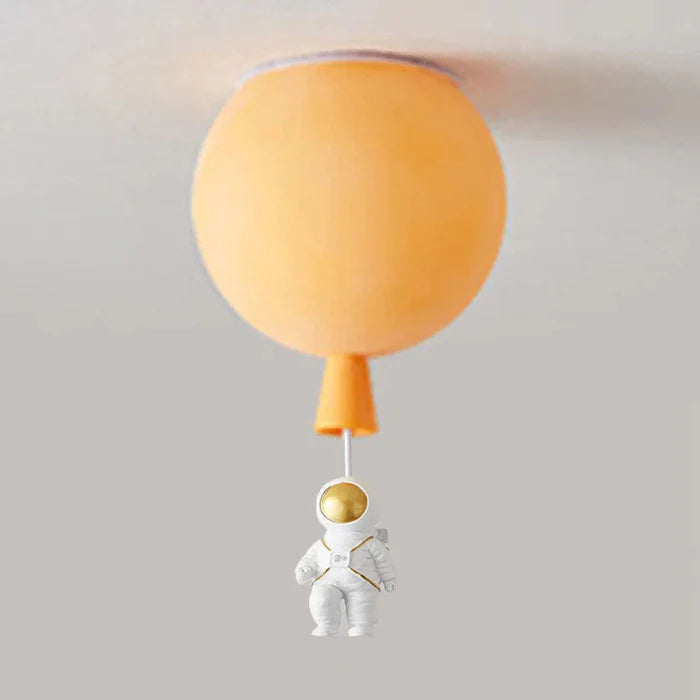 Speelse Maan en Astronaut Ontwerp LED Plafondlicht