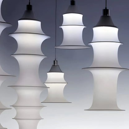 Minimalistische Japandi Falklandi Stoffen Hanglamp