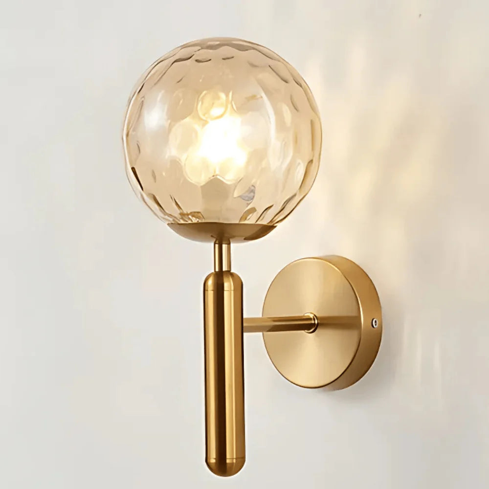 Luxe Tijdloos Design Wandlamp in Messing