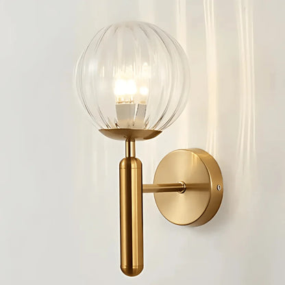 Luxe Tijdloos Design Wandlamp in Messing