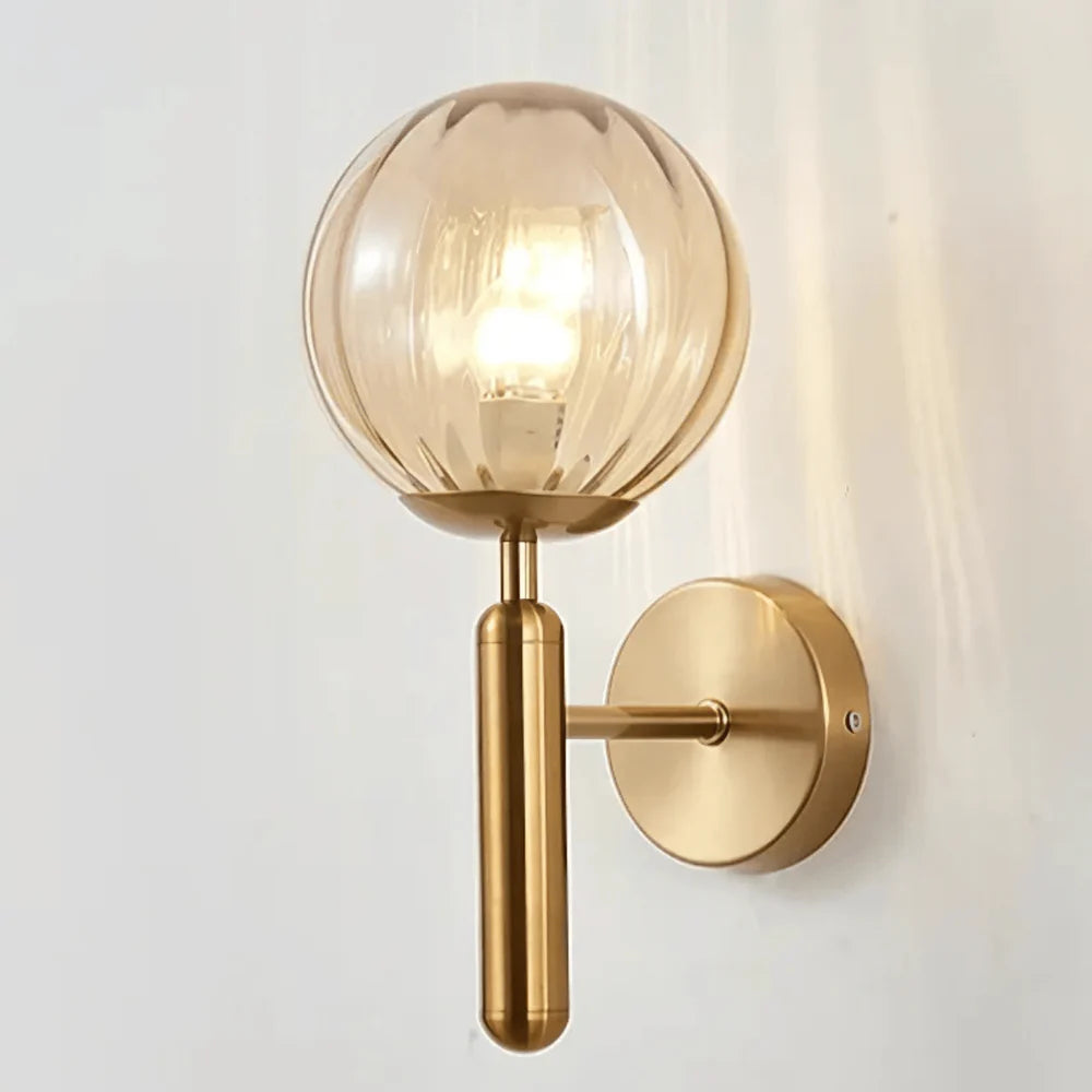 Luxe Tijdloos Design Wandlamp in Messing