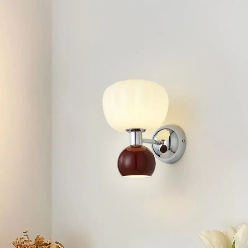 Moderne Crème Elegantie LED Wandlamp