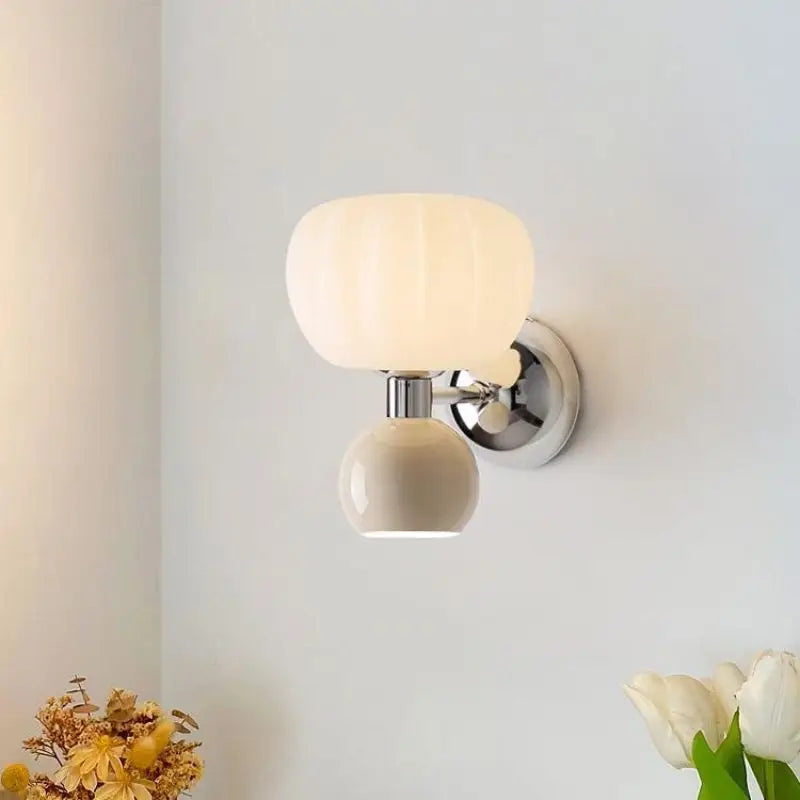 Moderne Crème Elegantie LED Wandlamp
