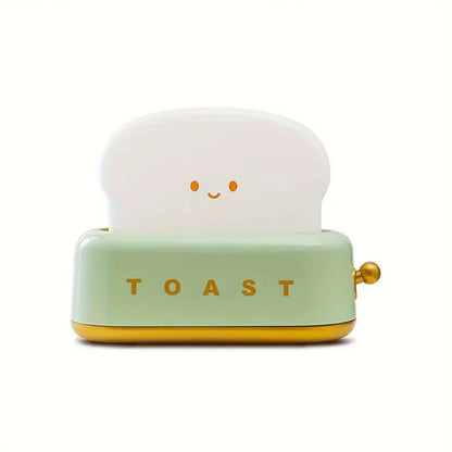 Toaster Vorm LED Nachtlamp – Oplaadbare Tafellamp met Warme Sfeerverlichting