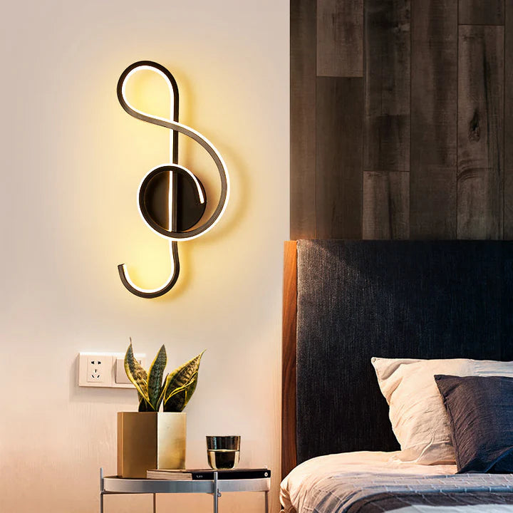Moderne Creatief Muzikale Vormen Wandlamp