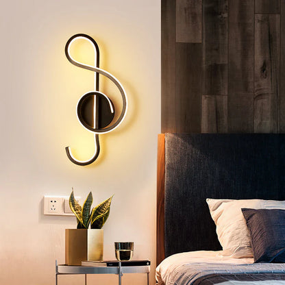 Moderne Creatief Muzikale Vormen Wandlamp