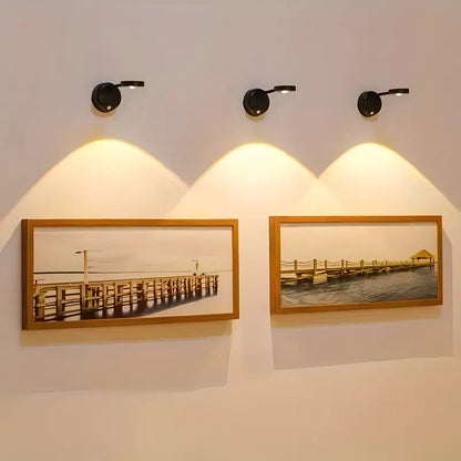 Bewegingsgeactiveerde Wandkunst Lamp – Met Instelbare Helderheid