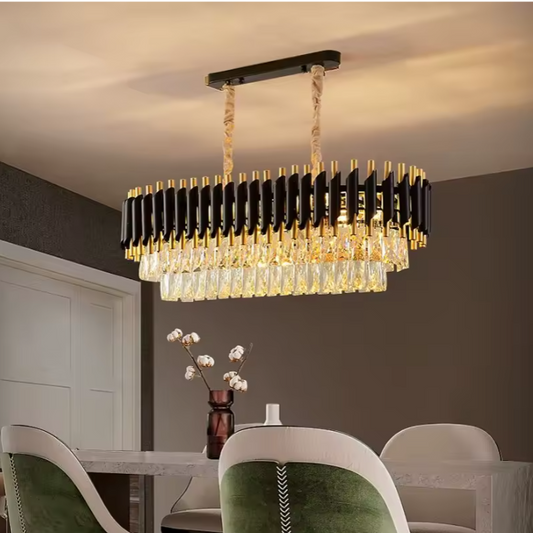 Moderne LED-verlichting Kristallen Kroonluchter