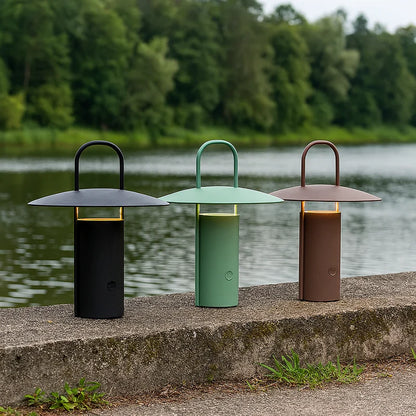 Moderne Cilindrisch Lichaam Draagbare Bureaulamp