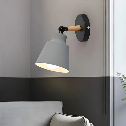 Kleurrijke Moderne Wandlamp met IJzeren Beugel