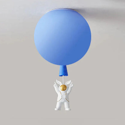 Speelse Maan en Astronaut Ontwerp LED Plafondlicht