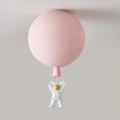 Speelse Maan en Astronaut Ontwerp LED Plafondlicht