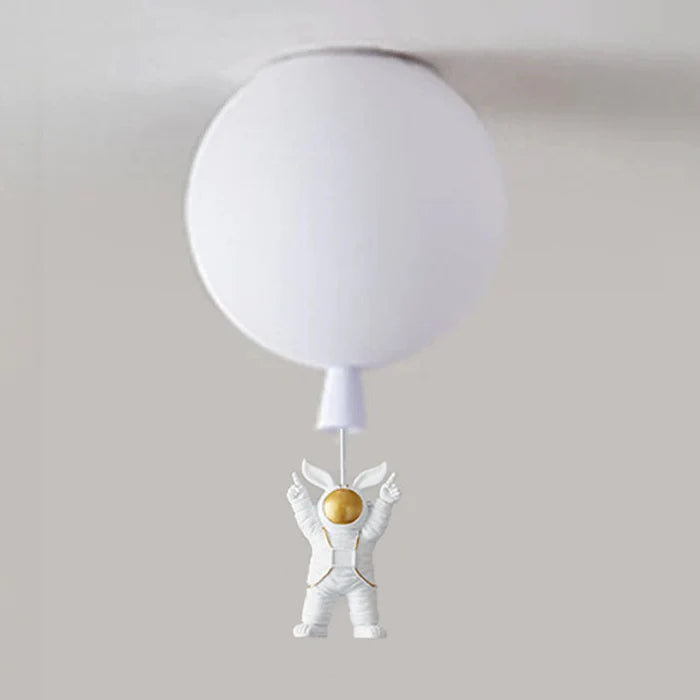 Speelse Maan en Astronaut Ontwerp LED Plafondlicht