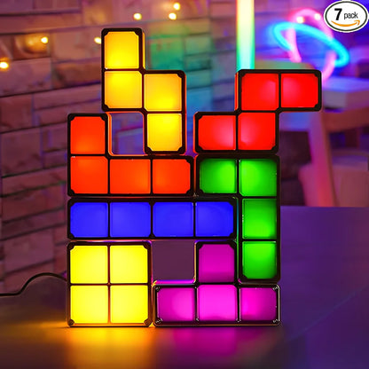 Creatief Stapelbaar Tetra Blokken Lamp
