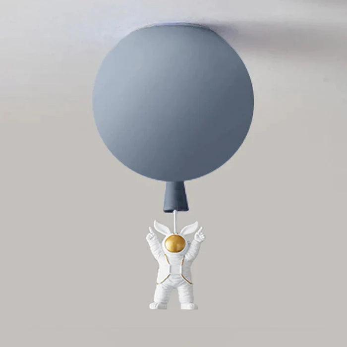 Speelse Maan en Astronaut Ontwerp LED Plafondlicht