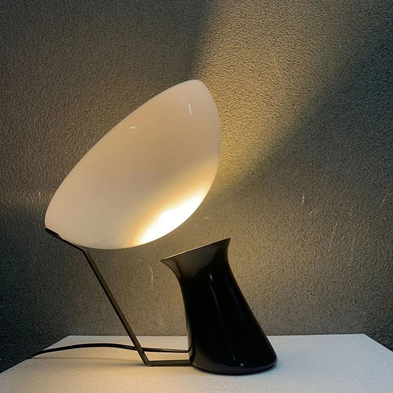 Italiaanse Design Tafellamp van Acryl & Metaal