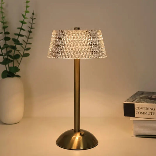Moderne LED Kristallen Tafellamp met Touchbediening