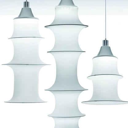 Minimalistische Japandi Falklandi Stoffen Hanglamp