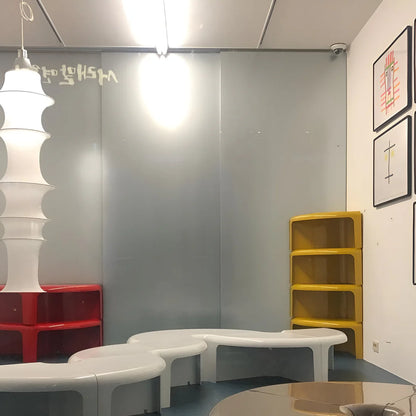Minimalistische Japandi Falklandi Stoffen Hanglamp