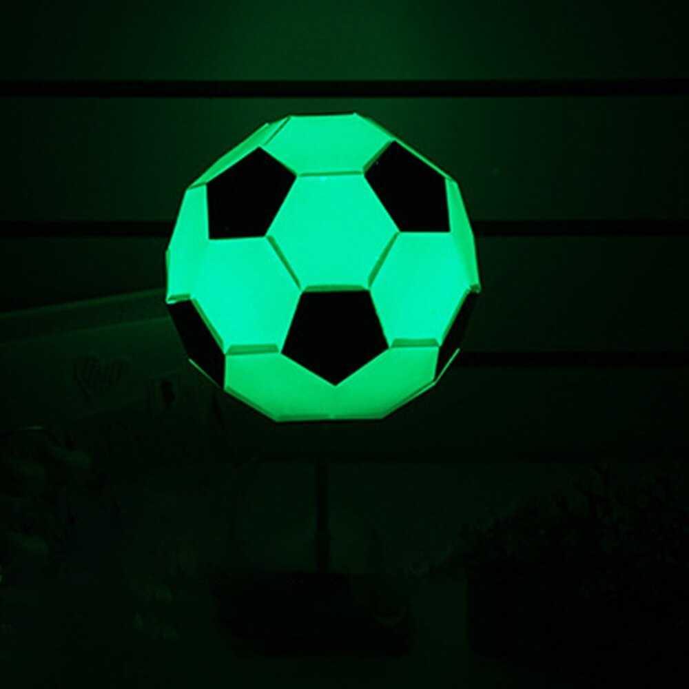 GoalGlow Sportieve Voetbal Tafellamp