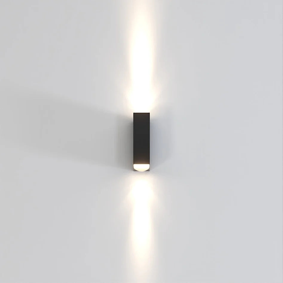 Moderne Cross Star Warm Licht Wandlamp