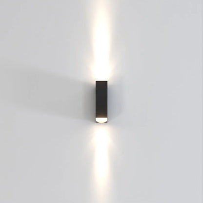Moderne Cross Star Warm Licht Wandlamp